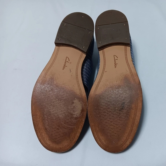 Clarks Ladies  Leather Zyris Toledo Oxford. Size 10 - Picture 8 of 9